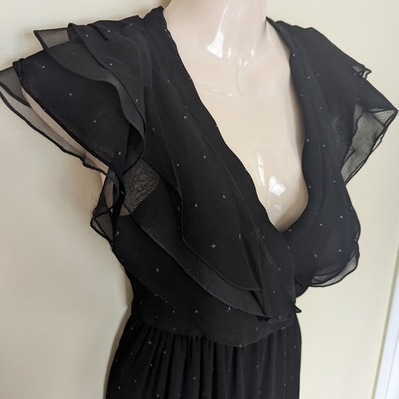 Vintage Wayne Clark black midi dress - Picture 2 of 14